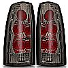 Gmc Yukon  1992-1999 Chrome/Smoke Euro Tail Lights