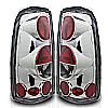 Gmc Sierra  1999-2002 Chrome/Clear Euro Tail Lights