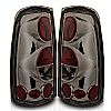 Gmc Sierra  1999-2002 Chrome/Smoke Euro Tail Lights