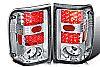 Ford Ranger  1993-2000 Chrome / Clear LED Tail Lights