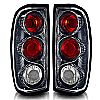 Nissan Frontier  1998-2004 Carbon Fiber / Clear Euro Tail Lights
