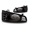 Honda Accord 2dr 2003-2005 Smoke OEM Fog Lights (wiring Kit Included)