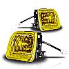 Honda Civic  1996-1998 Yellow OEM Fog Lights (wiring Kit Included)