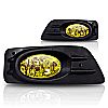 Honda Accord 4dr 2006-2007 Yellow OEM Fog Lights (wiring Kit Included)