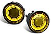 Nissan Altima  2002-2004 Yellow Halo Projector Fog Lights 