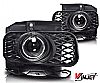 Ford Expedition Xl/Xlt/Lariat 1999-2002 Clear Halo Projector Fog Lights (excl Stx)