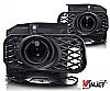 Ford Expedition Xl/Xlt/Lariat 1999-2002 Smoke Halo Projector Fog Lights (excl Stx)