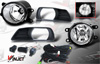 Toyota Camry  2007-2009 Smoke OEM Fog Lights (wiring Kit Included)