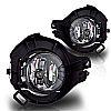 Nissan Frontier  2005-2010 Clear OEM Fog Lights (painted Bumper)