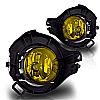 Nissan Frontier  2005-2010 Yellow OEM Fog Lights (painted Bumper)
