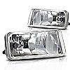 Chevrolet Silverado  2007-2012 Clear OEM Fog Lights 