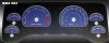 Jeep Wrangler 2001-2006  Blue / Blue Night Performance Dash Gauges