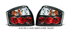 2002 Audi A4  Black Euro Tail lights