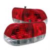 1996 Honda Civic  4DR Red Clear Euro Style Tail Lights