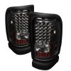 2001 Dodge Ram   Black LED Tail Lights