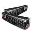 1993 Ford Mustang   Black LED Tail Lights