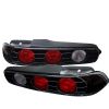 2000 Acura Integra  2DR Black Euro Style Tail Lights