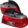 1999 Bmw 7 Series   Red Clear LED Tail Lights