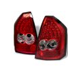 2005 Chrysler 300C   Red Clear LED Tail Lights