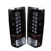 2003 Gmc Safari   Black LED Tail Lights