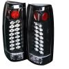 1997 Chevrolet Full Size Pickup   Black LED Tail Lights