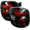 2003 Chevrolet Silverado   Black Euro Style Tail Lights