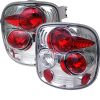 2004 Chevrolet Silverado   Chrome Euro Style Tail Lights