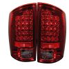 2006 Dodge Ram   Red Clear LED Tail Lights