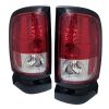 1997 Dodge Ram   Red Clear LED Tail Lights