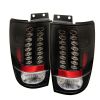 2000 Ford Expedition   Black LED Tail Lights