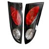 2000 Ford Focus  5dr Black Euro Style Tail Lights