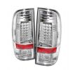 2009 Ford Super Duty   Chrome LED Tail Lights