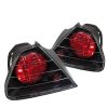 1999 Honda Accord  2DR Black Euro Style Tail Lights