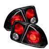 2001 Honda Civic  4DR Black Euro Style Tail Lights