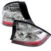 2005 Honda Civic  2dr Chrome LED Tail Lights