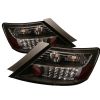 2007 Honda Civic  2dr Black LED Tail Lights