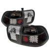 1998 Honda Civic  4dr Black LED Tail Lights