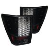 2005 Jeep Grand Cherokee   Black LED Tail Lights