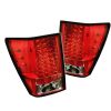 2006 Jeep Grand Cherokee   Red Clear LED Tail Lights