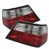 1995 Mercedes Benz E Class   Red Clear Euro Style Tail Lights
