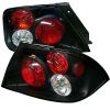 2003 Mitsubishi Lancer   Black Euro Style Tail Lights