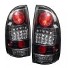 2006 Toyota Tacoma   Black LED Tail Lights