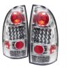 2007 Toyota Tacoma   Chrome LED Tail Lights