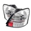 2008 Toyota Yaris  2dr Chrome LED Tail Lights