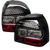1998 Volkswagen Golf   Black LED Tail Lights