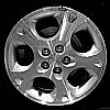 1997 Chrysler Sebring Coupe  16x6.5 Chrome Factory Replacement Wheel