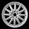 2002 Chrysler Sebring Coupe  16x6.5 Bright Silver Factory Replacement Wheel