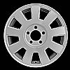 2004 Mercury Grand Marquis  16x7 Bright Silver Factory Replacement Wheels