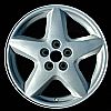 1996 Chevrolet Cavalier  16x6 Silver Factory Replacement Wheels