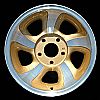 2004 Chevrolet S-10 Pickup  15x7 Machined Factory Replacement Wheel